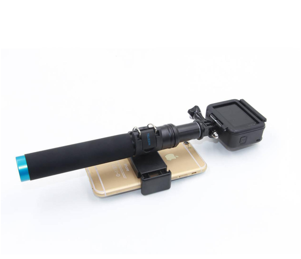 TELESIN Selfie stick z plastikowym tripodem do kamer sportowych - 1190390 - zdjęcie 6